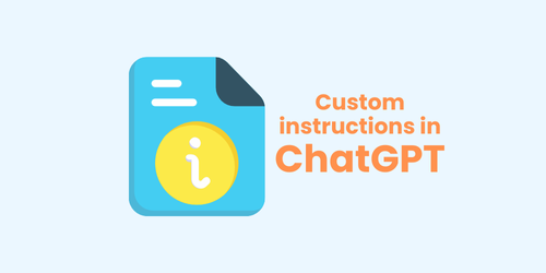 Custom instructions in chatgpt