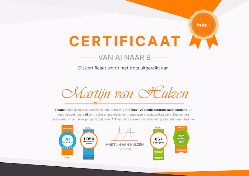 AI certificaat